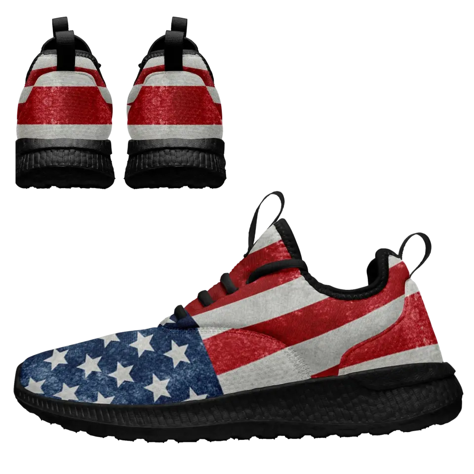Customized Flag Casual Shoes, Lightweight sneaker Men and Women, BF7-1-C0601