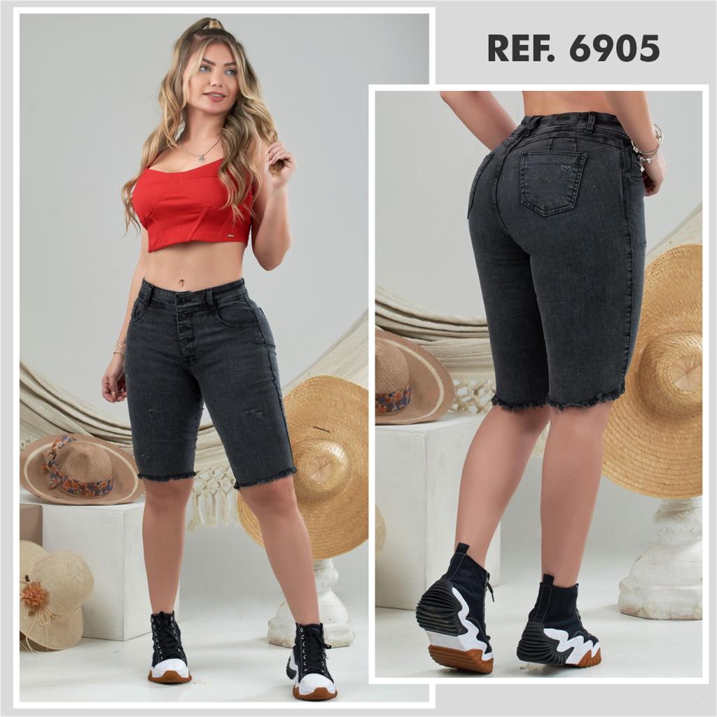6905 100% Authentic Colombian Push Up Capri