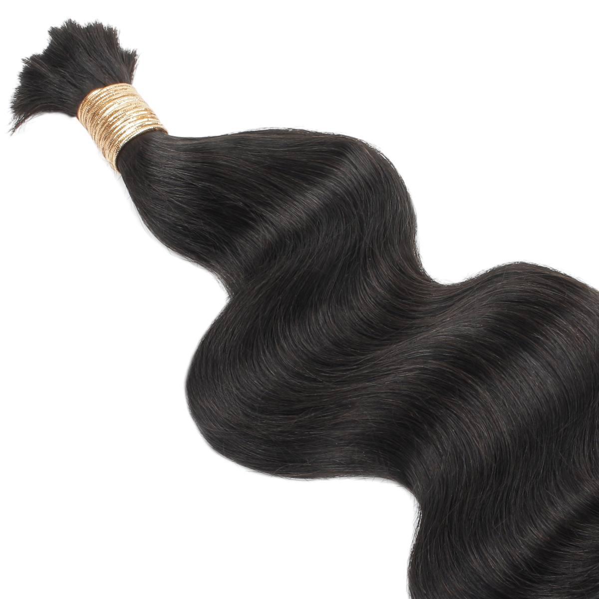 Body Wave Bulk 100% Human Braiding Hair