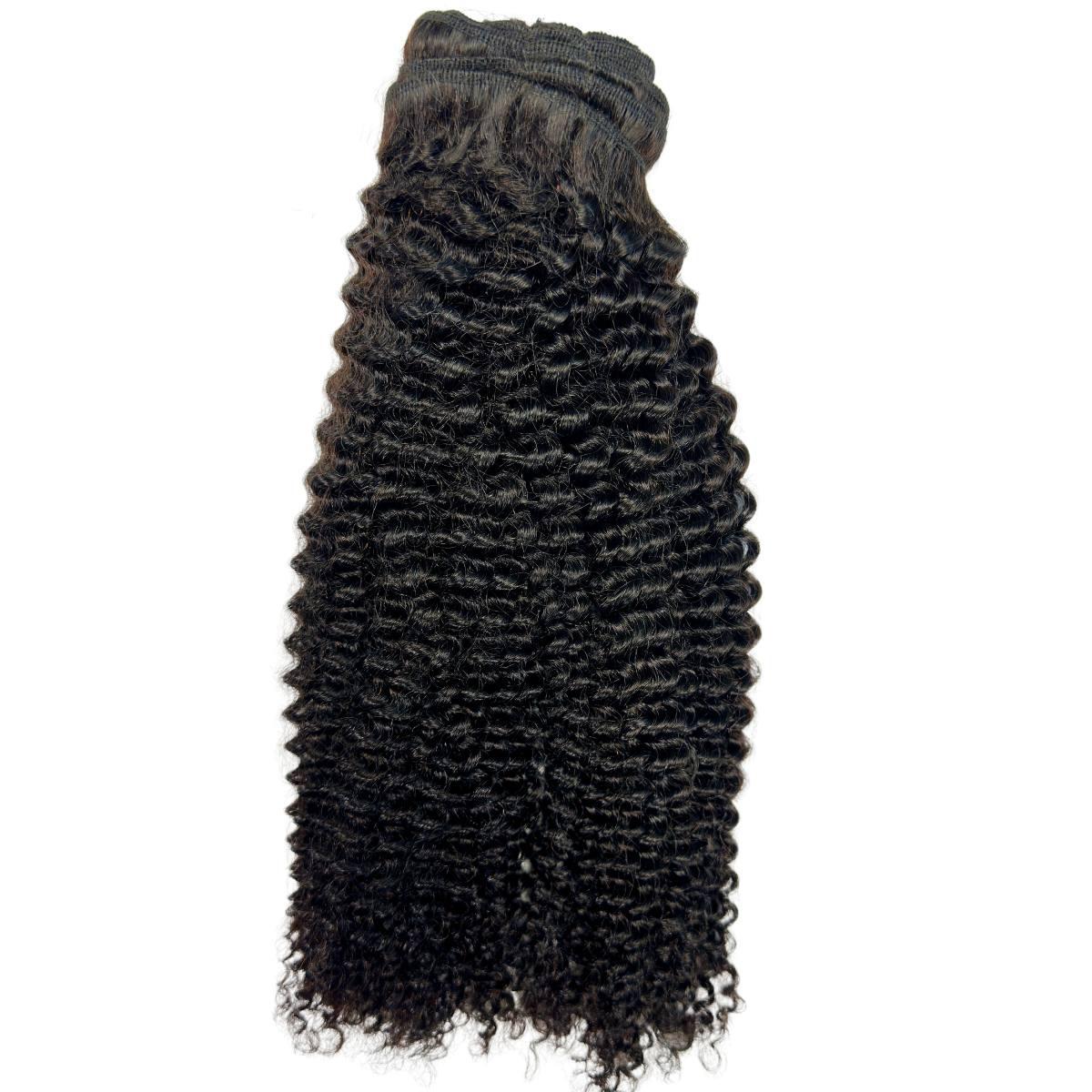 Jerry Curl Clip-In 100% Human Hair Extensions