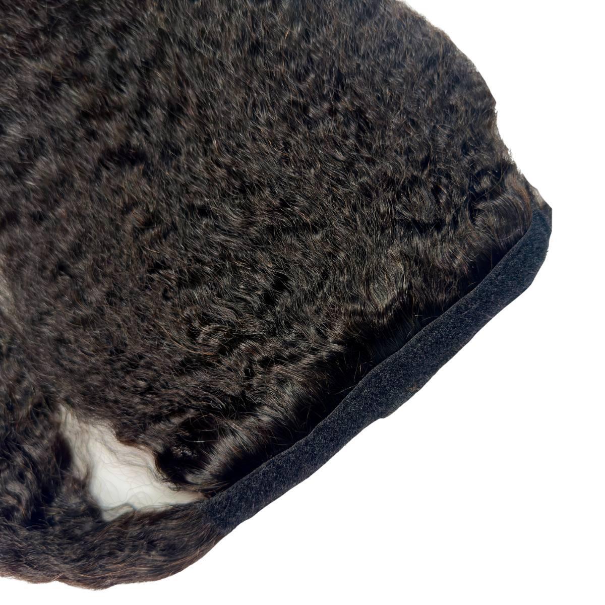 Kinky Straight 100% Human Hair Ponytail Extension