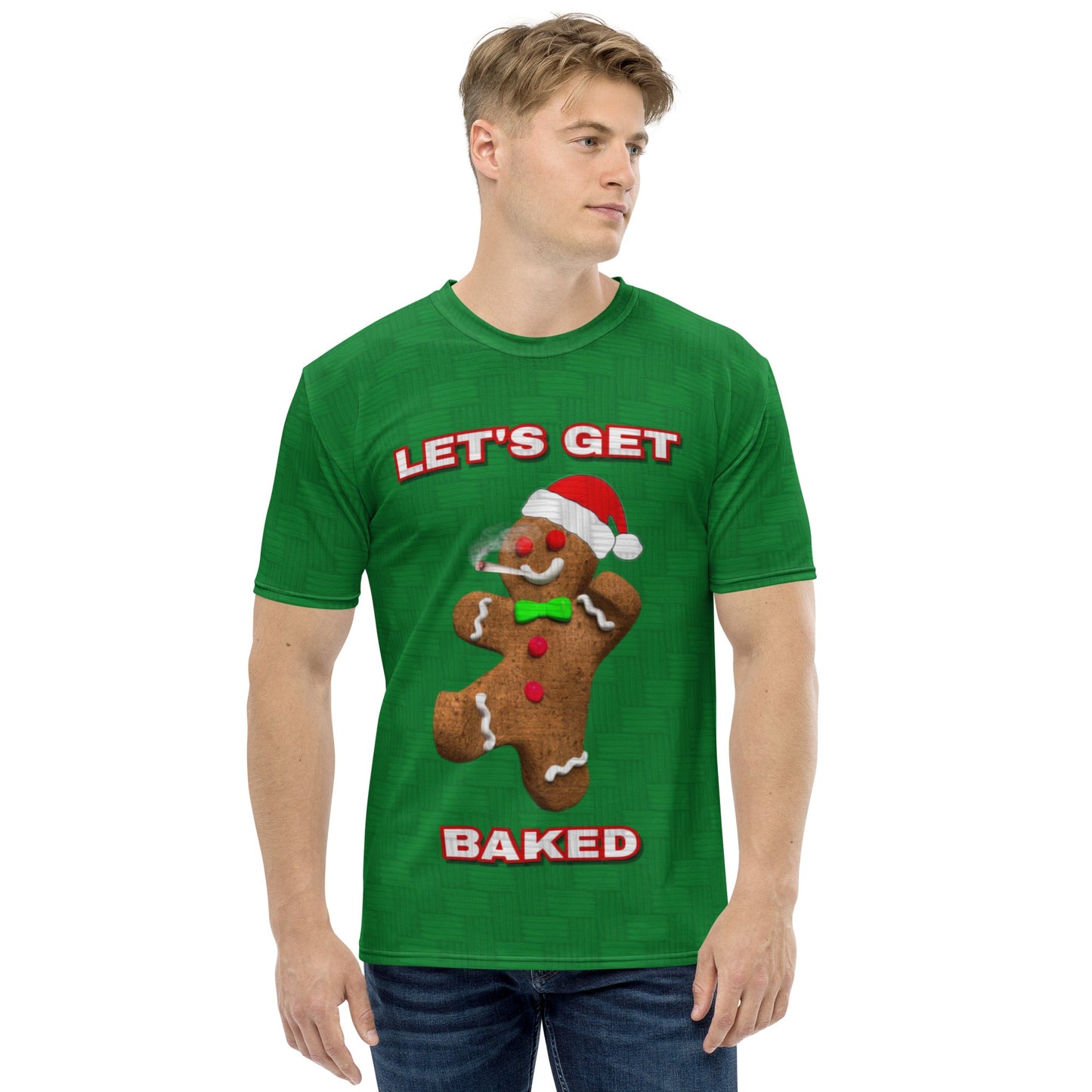 Let's Get Baked Gingerbread Man Christmas T-Shirt