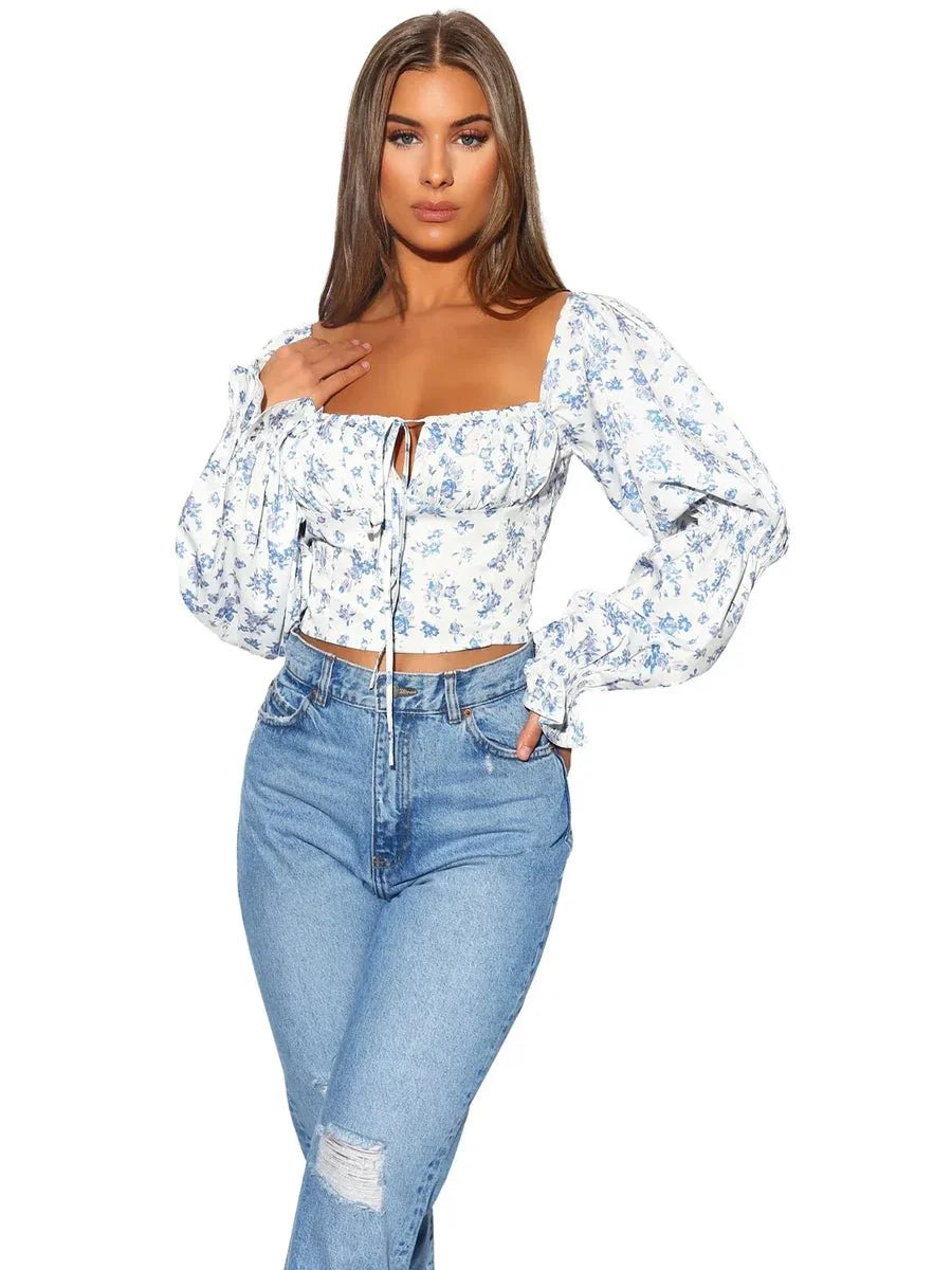 Callie Slim printed T-shirt