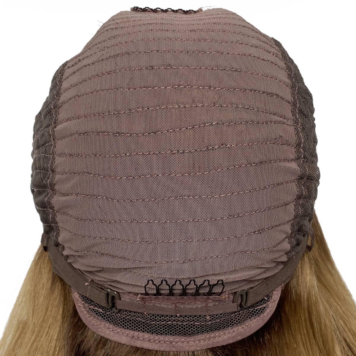 Honey Blonde Ombre Wavy 5x5 HD Lace 100% Human Hair Closure Wig