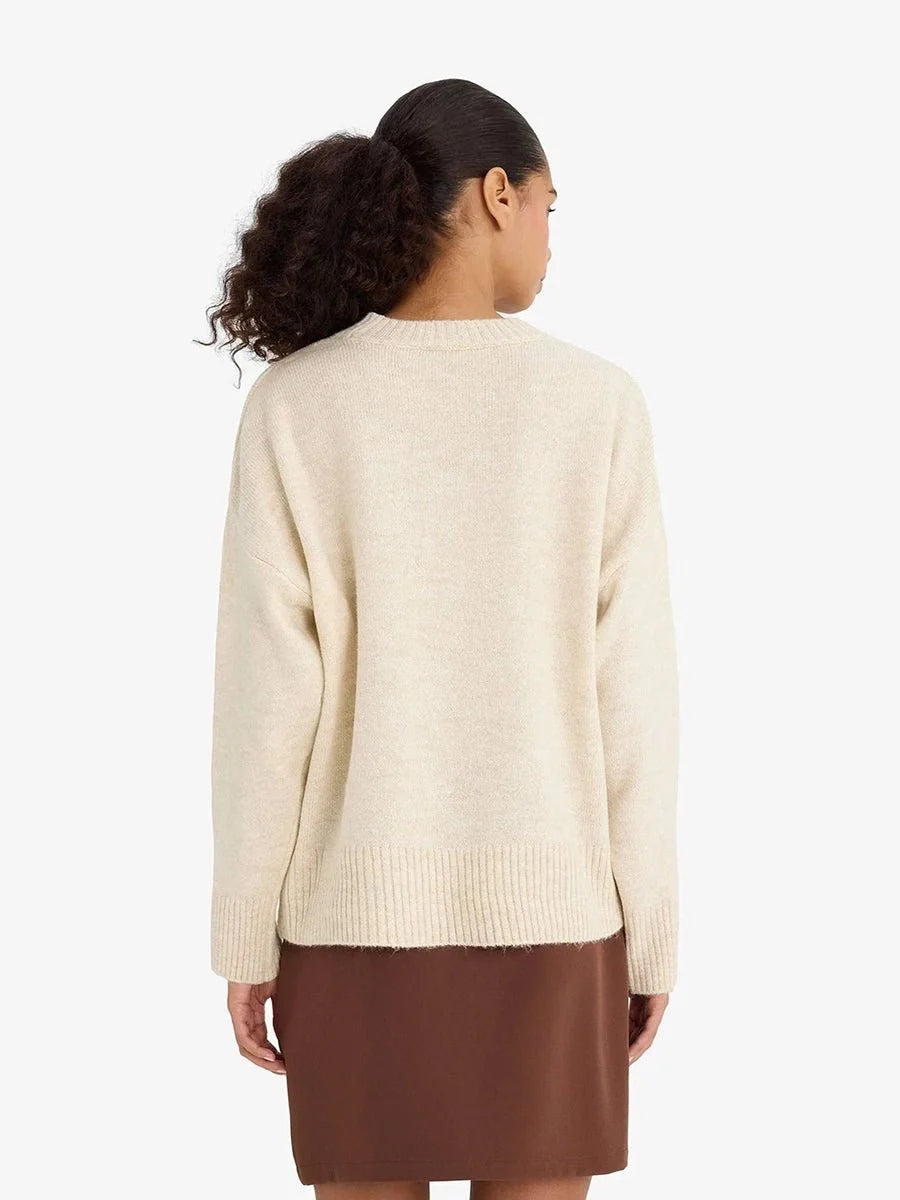Deidra Crew Neck Pullover Sweater