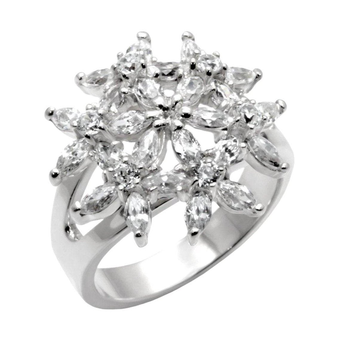 VacationGrabs High Polished Sterling Silver Ring