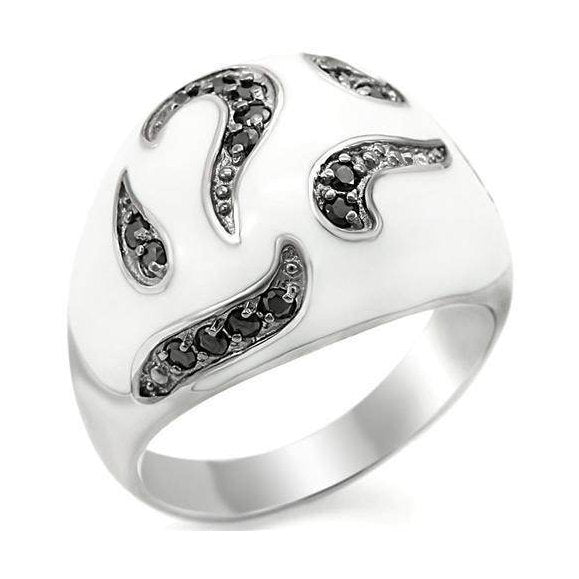 VacationGrabs Modern Sterling Silver Cocktail Ring