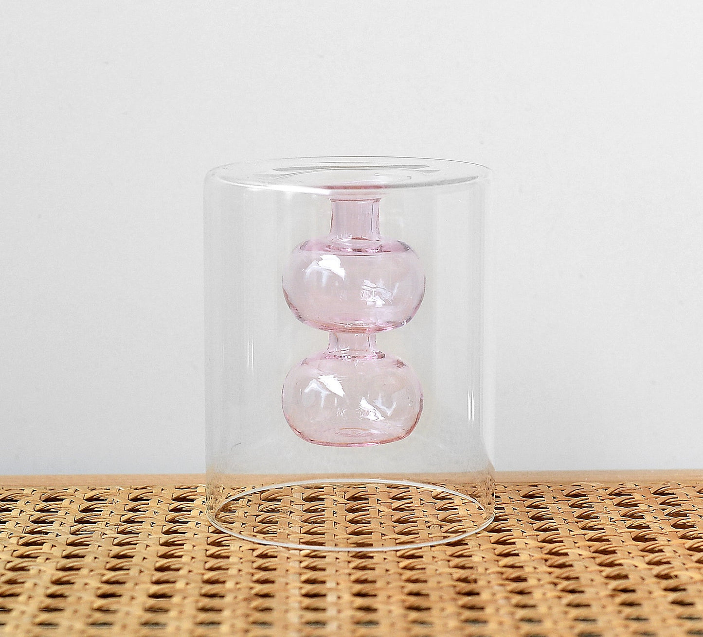 Stained Glass Gourd Vase