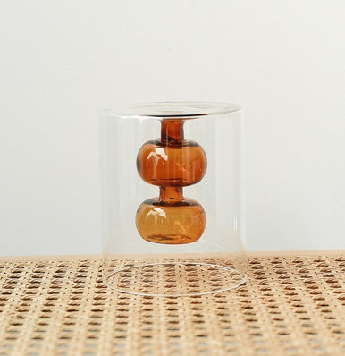 Stained Glass Gourd Vase