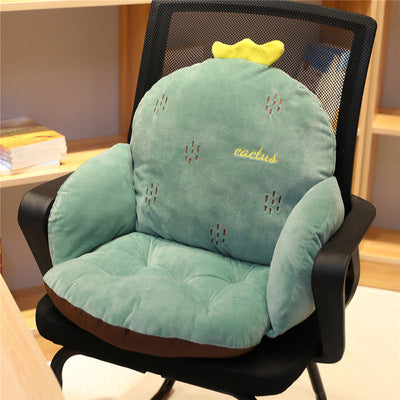 Crown Cartoon Chair Cushion, Decorative Seat Pad