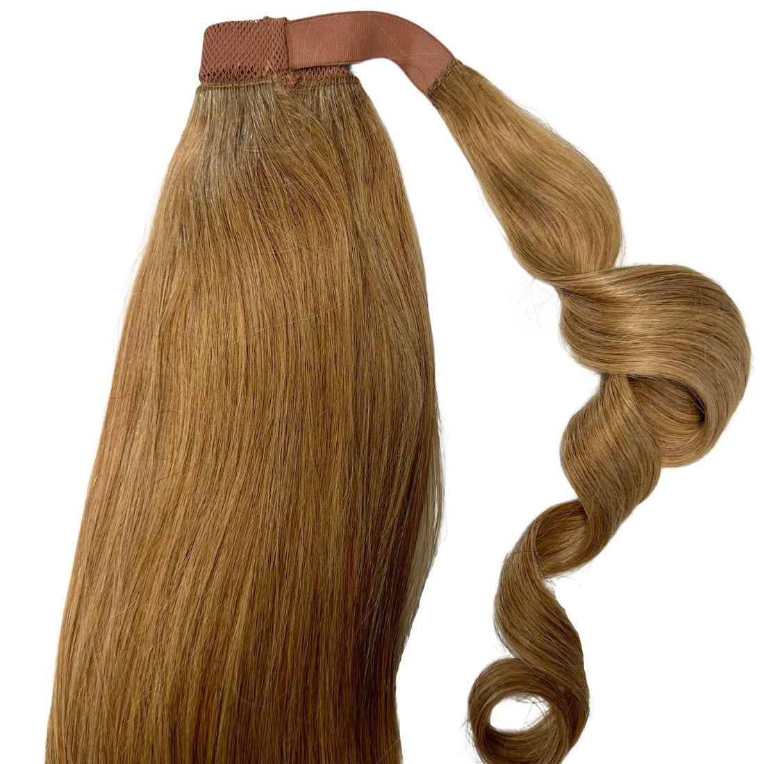 Honey Blonde 100% Human Hair Ponytail Extension