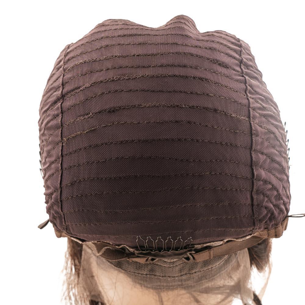 Coffee 13x4 Transparent Lace Front 100% Human Hair Bob Wig