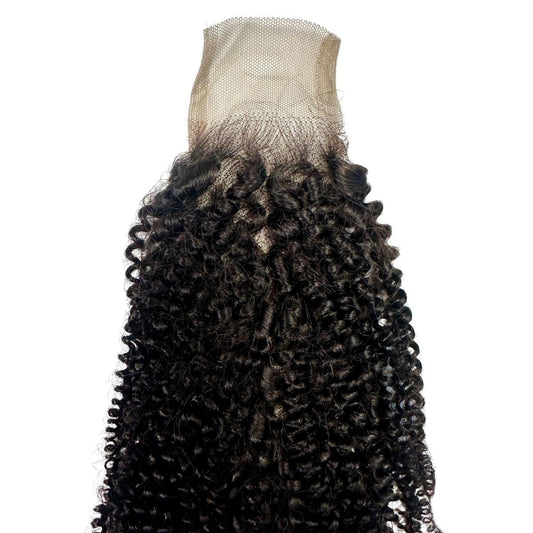 Afro Kinky 2x6 Transparent Lace Human Hair Closure