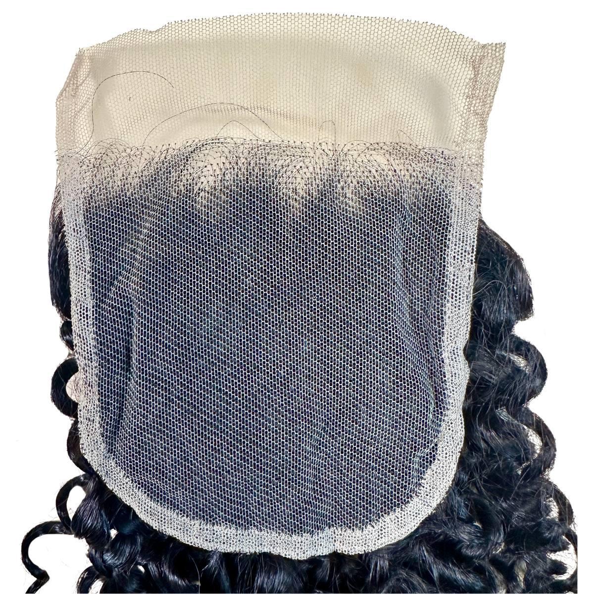 Kinky Curly 4x4 Transparent Lace Human Hair Closure