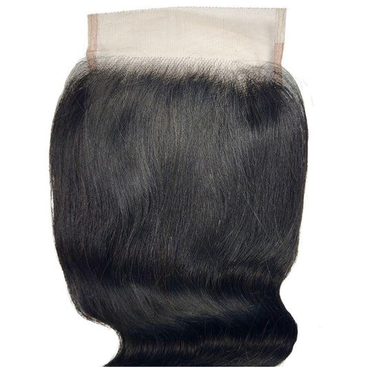 Jet Black Body Wave 5x5 HD Lace Human Hair Closure
