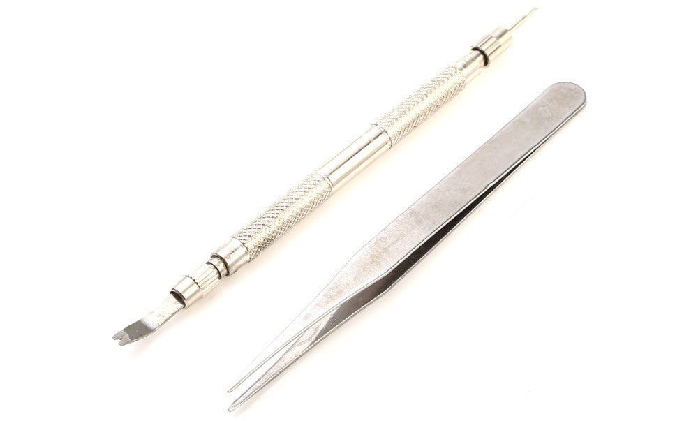 13pcs Watch Repair Tool Kit with Case Opener & Spring Bar Remover