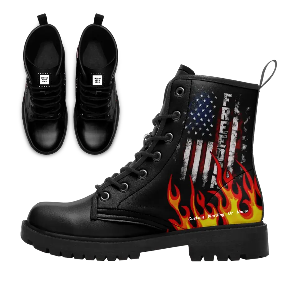Personalized Patriotic Boots, Custom USA-Theme Boots, Fashion and Trend Boots,058-6-24020013