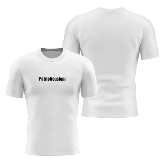 Patrioticustom Personalized Solid Color Tee Shirts, Custom Breathable Tee Shirts PR064-24020067-1