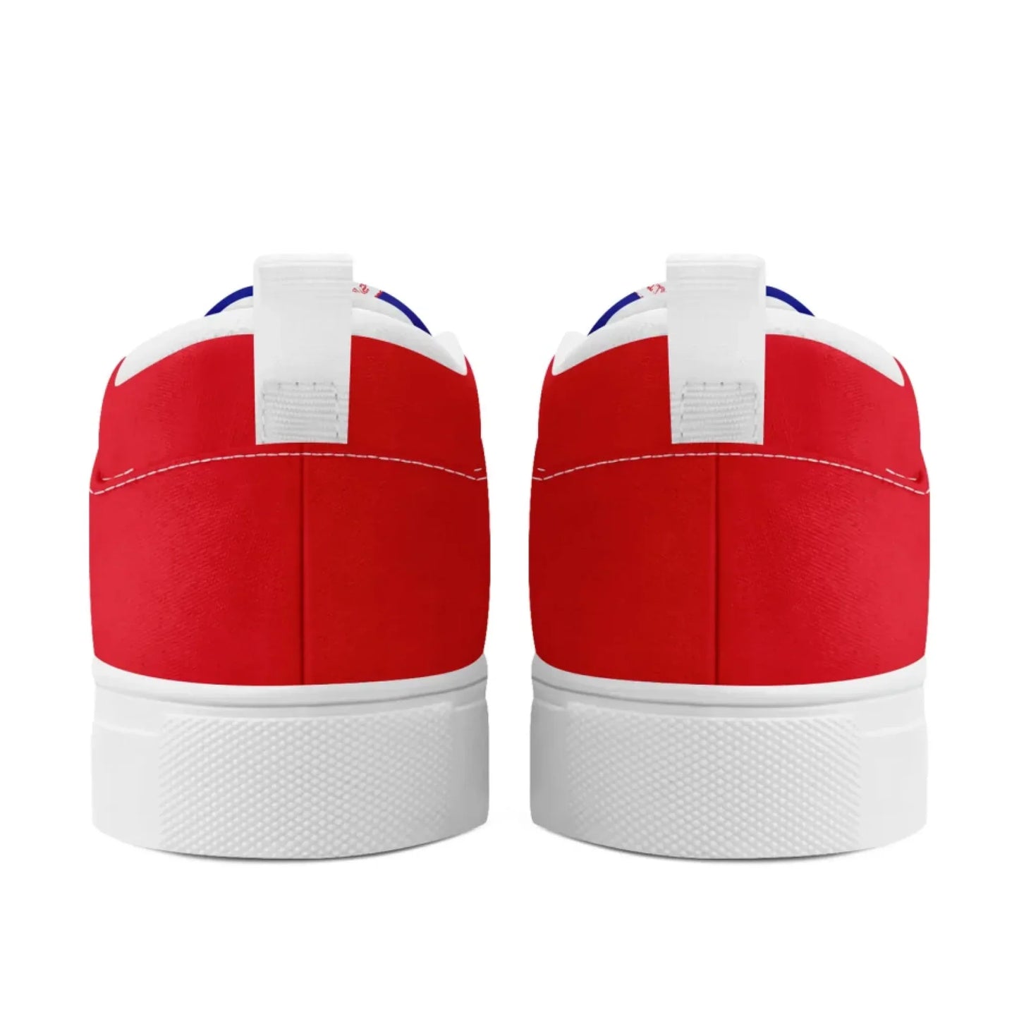 Personalized France Flag Sneakers, Custom Canvas Shoes, Pride Slip On Shoes