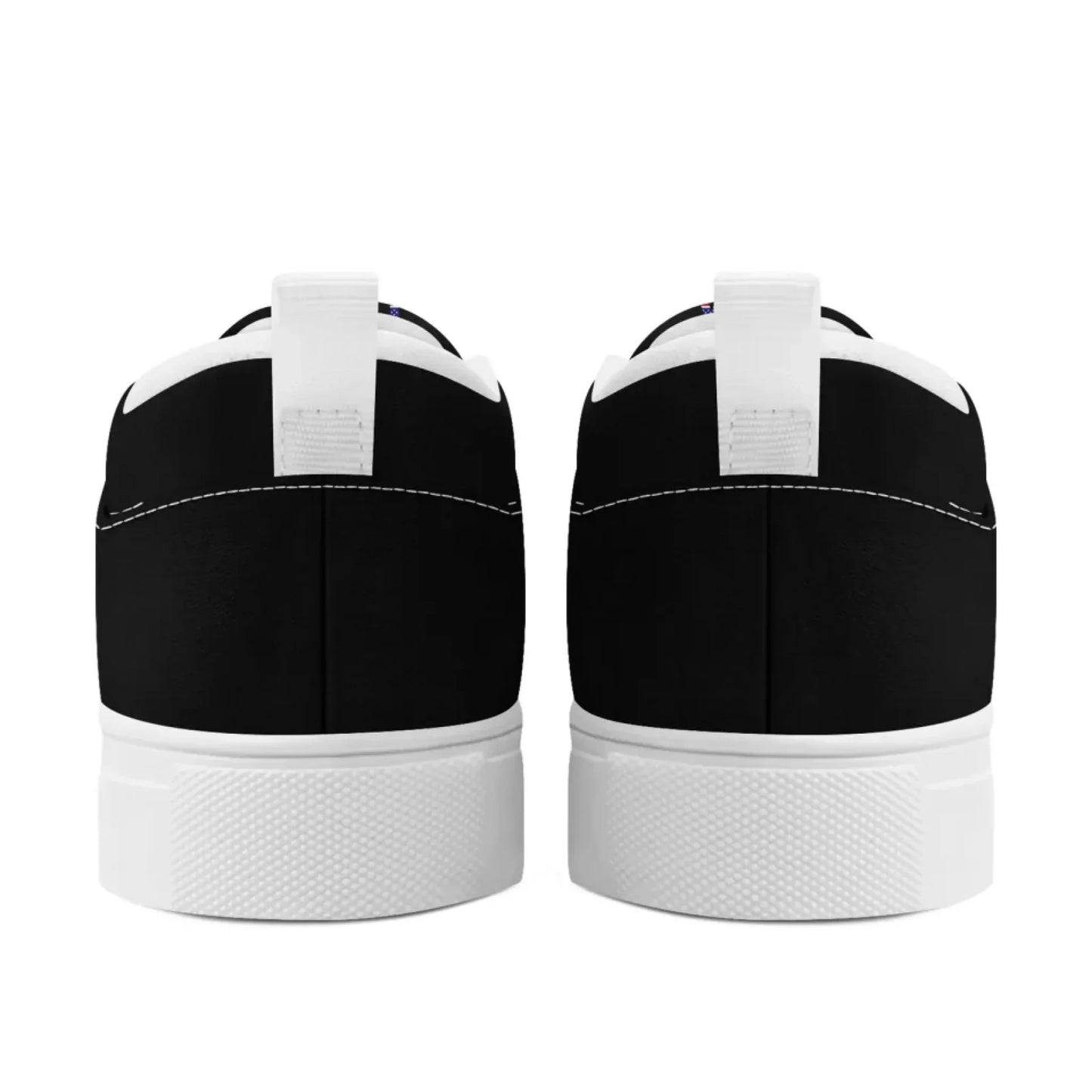 Personalized Patriotic Sneakers, Custom America Flag Shoes, Canvas Slip On Shoes