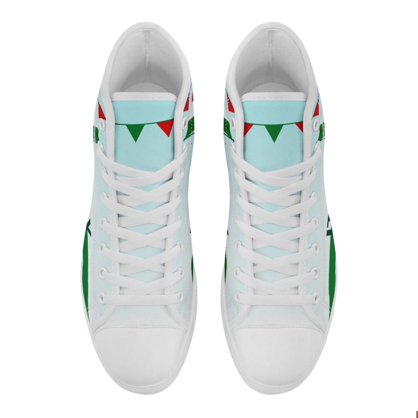 Personalized Italian Heritage High Tops Sneakers, Custom  Stylish & Breathable Patriotic Shoes, Canvas Streetwear