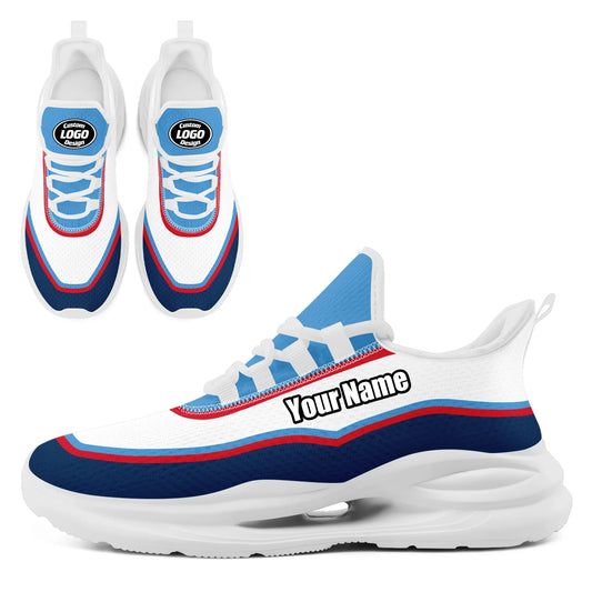 Personalized Branded Sneakers for Teams,Corporate Logo Walking Shoes, Breathable Unisex Shoes