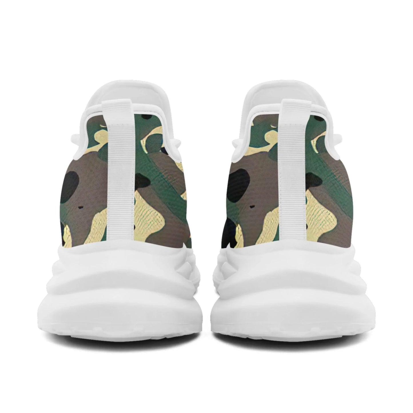 Personalized Camo Style Shoes, Military-Inspired Sneakers, Breathable and Lightweight Camouflage Sneakers