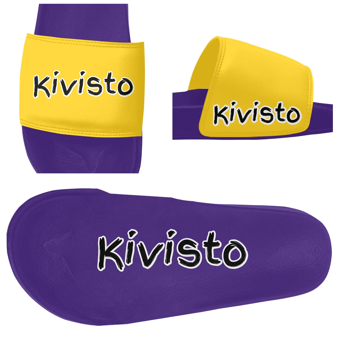 Personalized Slides shoes, Custom Slides shoes, Soft, Put name or Team name on it, TX-C04100