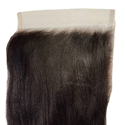 Yaki Straight 6x6 HD Lace Human Hair Closure