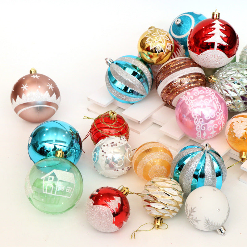 6cm Christmas Ball Tree Decorations