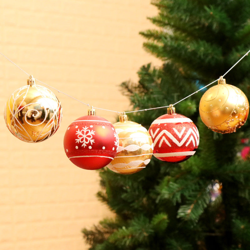 6cm Christmas Ball Tree Decorations