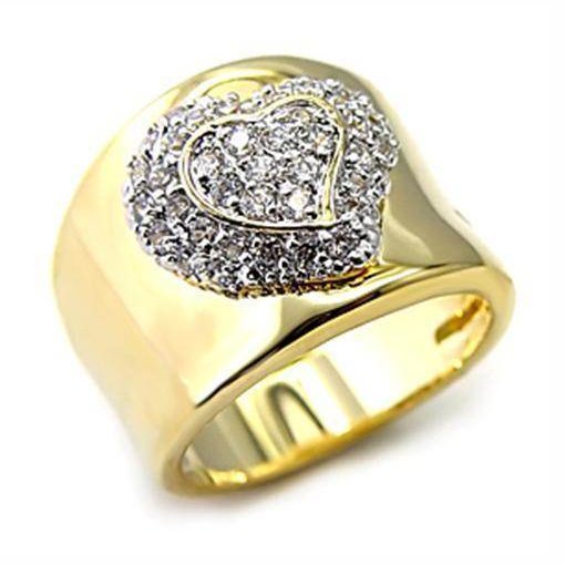 VacationGrabs 925 Sterling Silver Heart Ring for Women