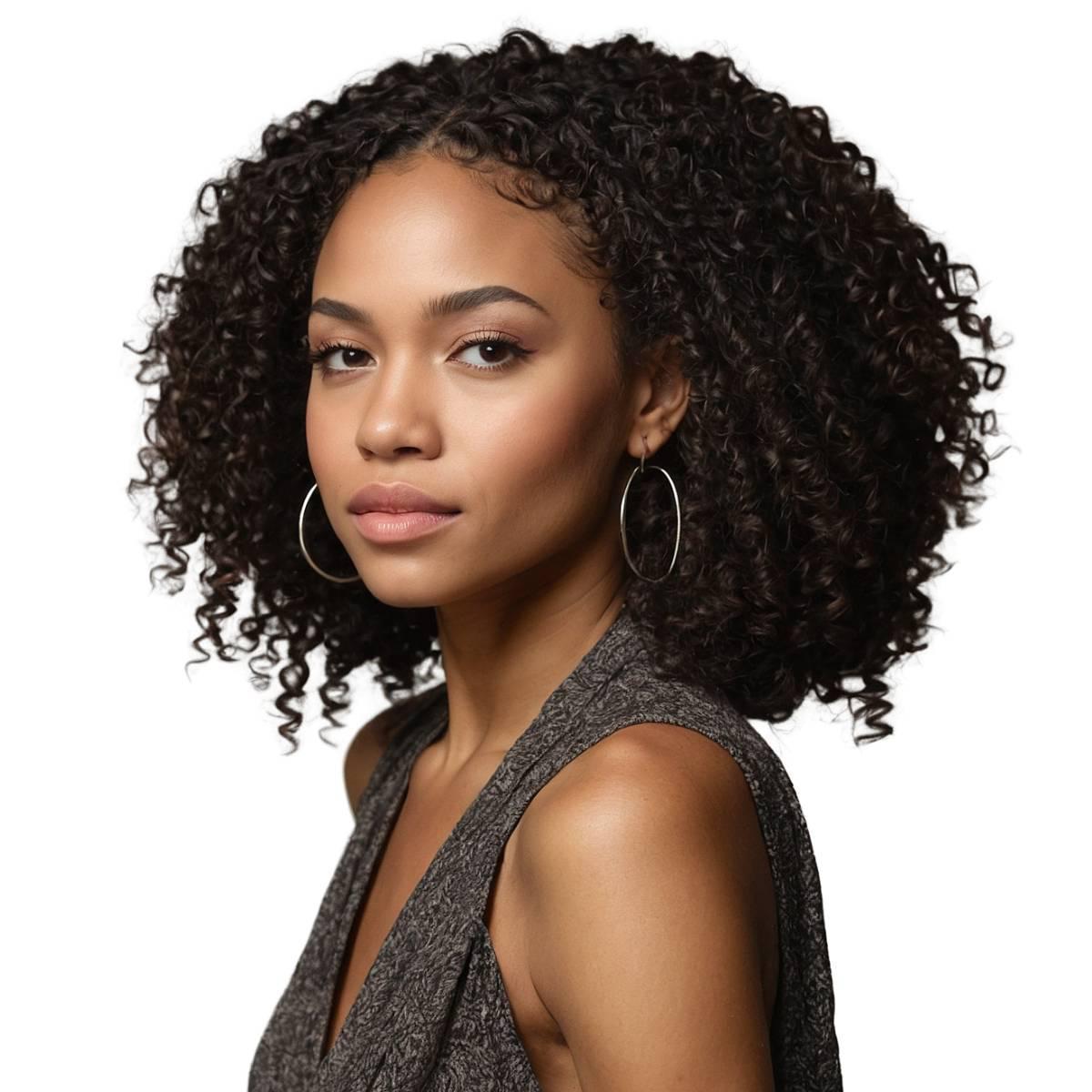 Kinky Curly Clip-In 100% Human Hair Extensions