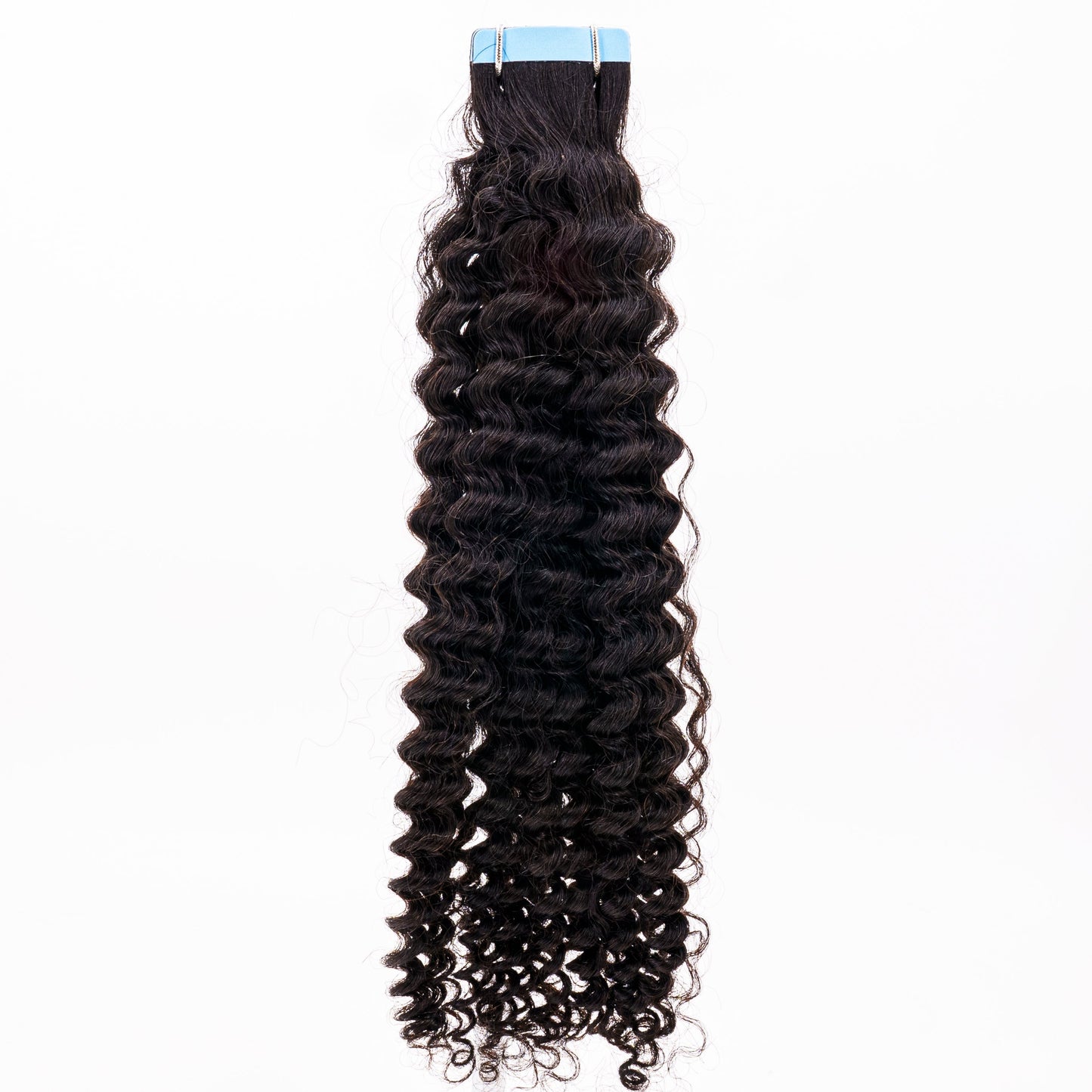 Afro Kinky Curly 100% Human Hair Tape In Extensions