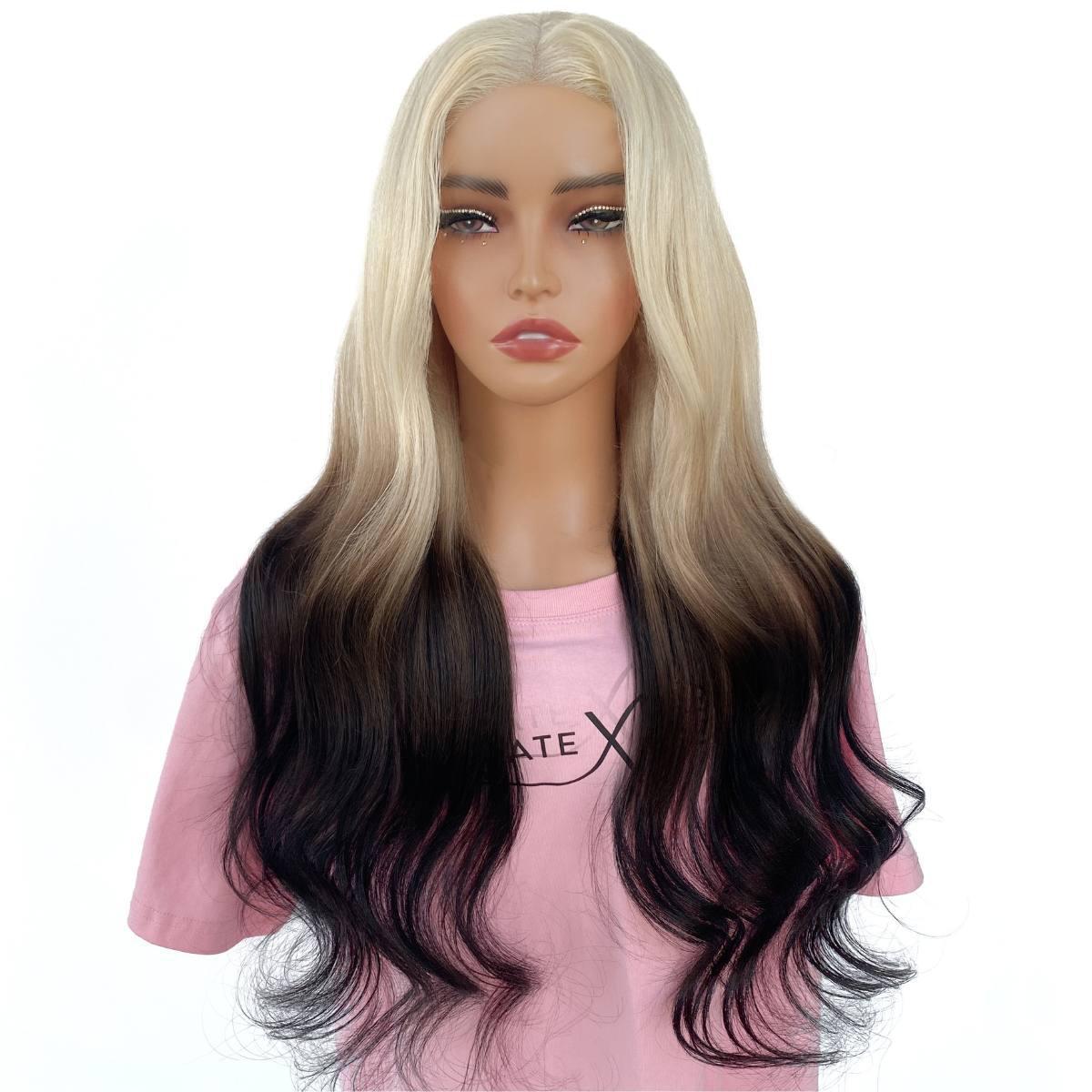 Aurora Glueless 5x5 HD Lace Professionally Colored 100% Human Hair Closure Wig