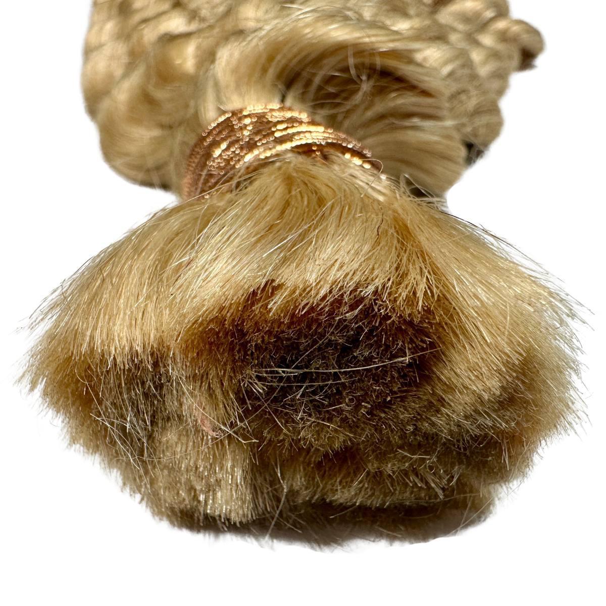 Blonde Deep Wave Bulk 100% Human Braiding Hair