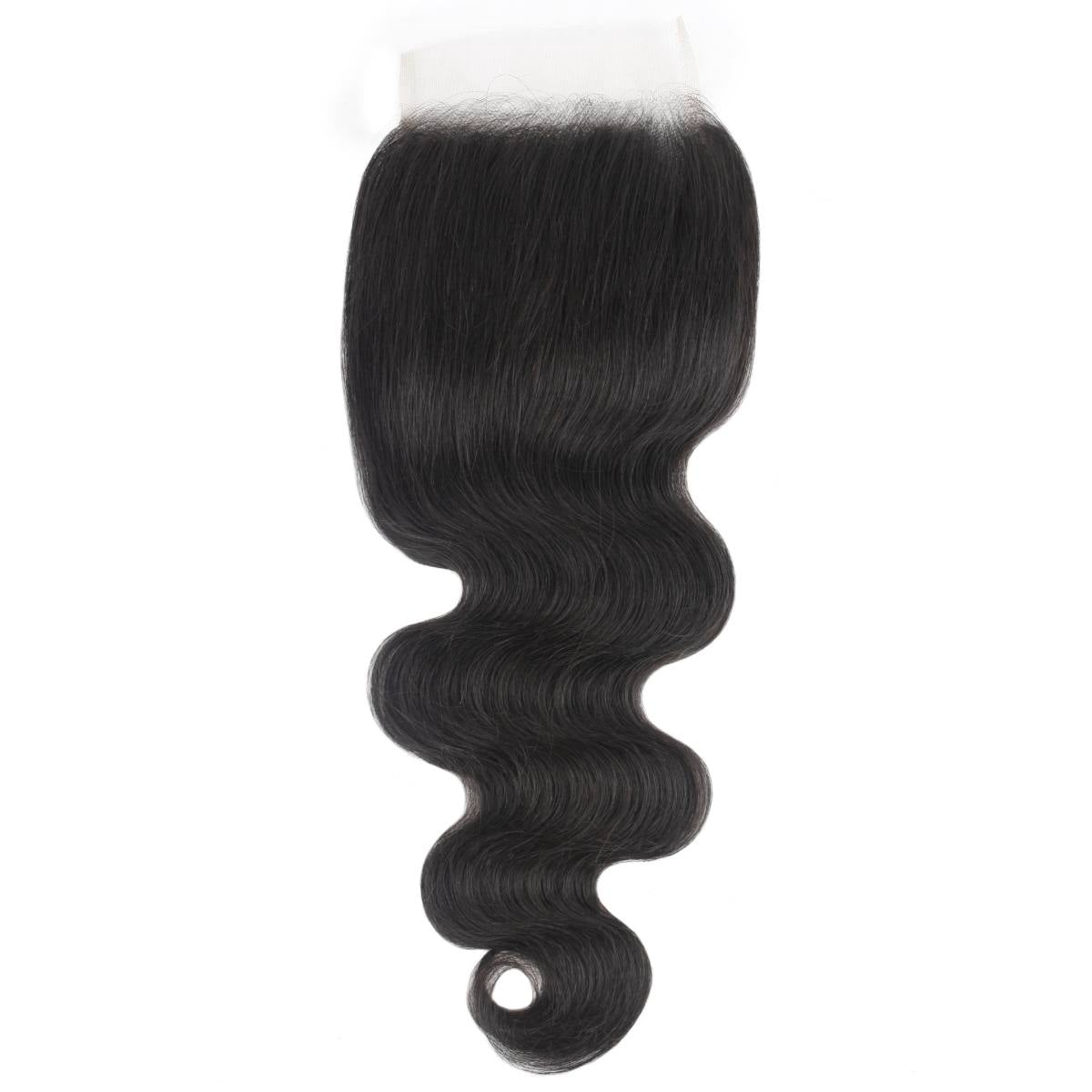Body Wave 5x5 Transparent Lace Human Hair Closure