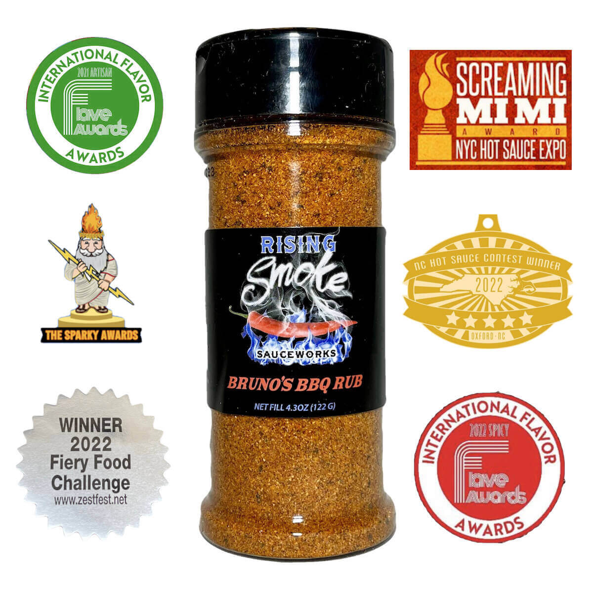 Bruno's BBQ Rub (4.3oz)