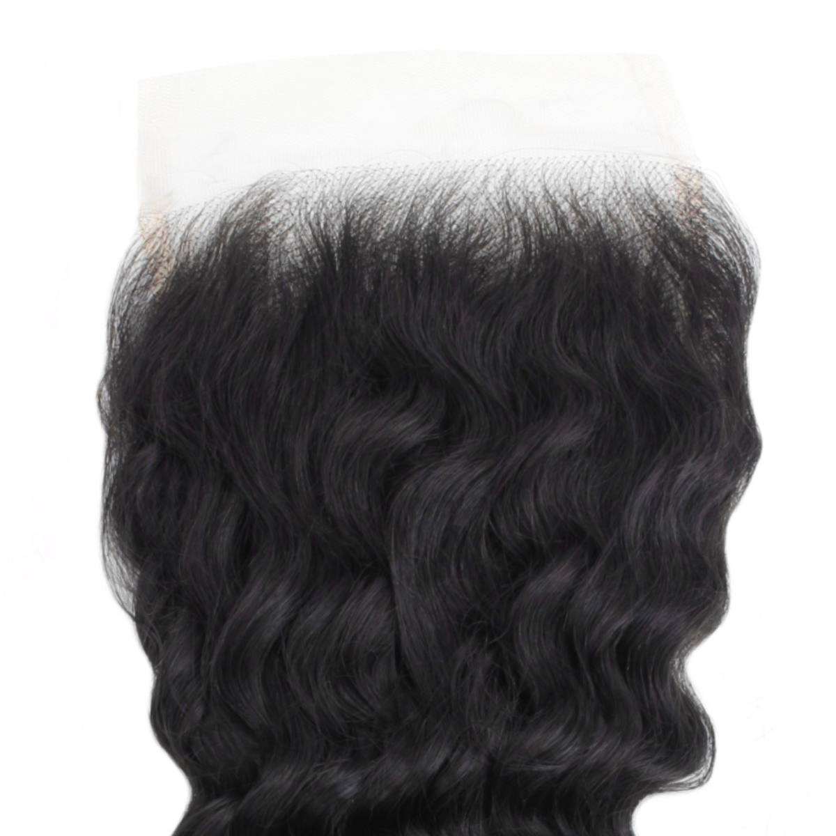Deep Wave 5x5 Transparent Lace Human Hair Closure