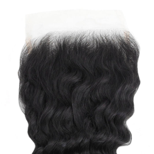 Deep Wave 5x5 Transparent Lace Human Hair Closure
