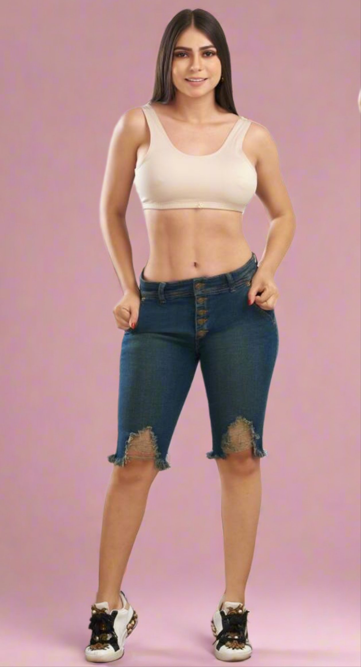 7131 100%  Authentic Colombian  Push Up CAPRI