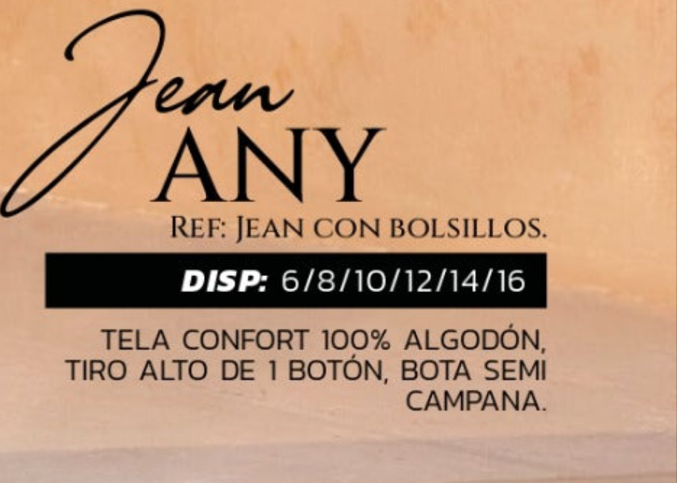 Any 100% Authentic Colombian Push Up Jeans