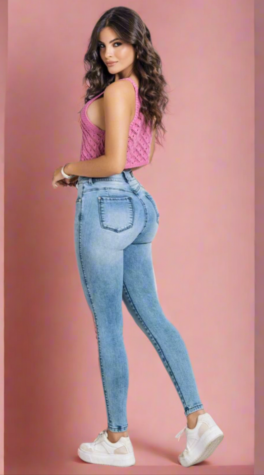 Glass 100% Authentic Colombian Push Up Jeans