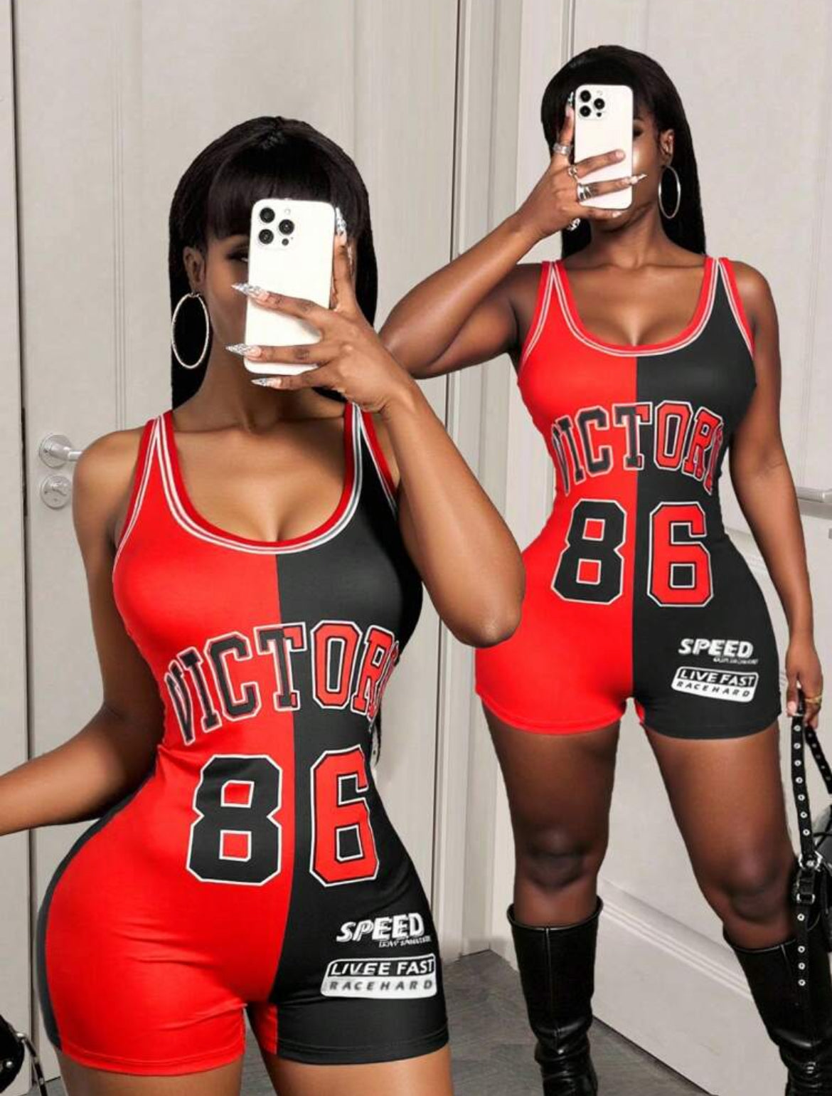 Printed Sleeveless Jumpsuit