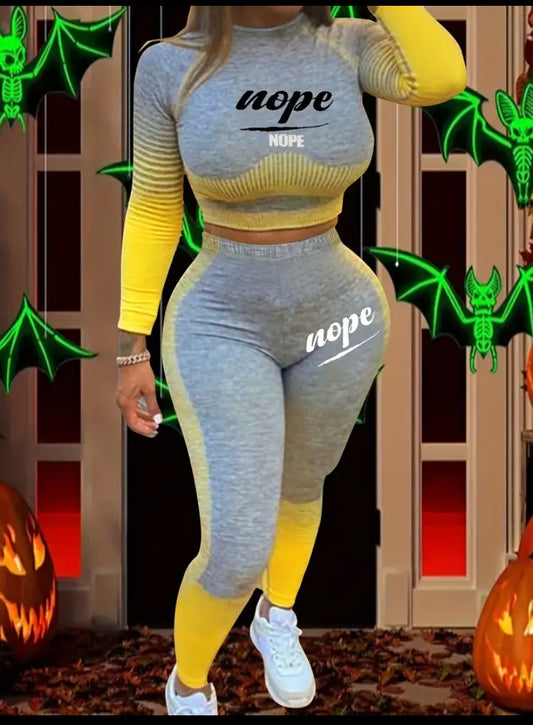 Long sleeve pant set