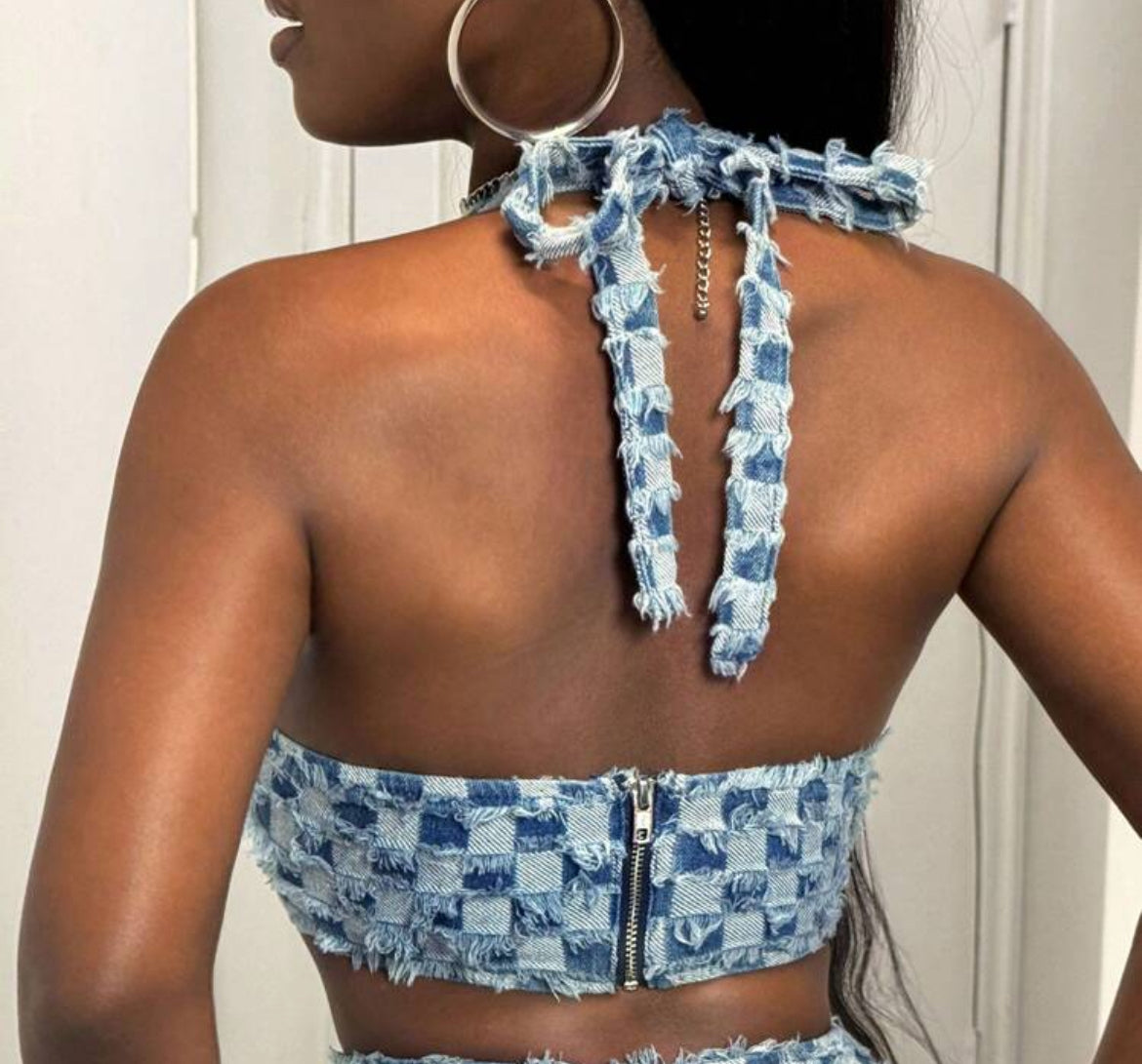 Denim set 3 pieces