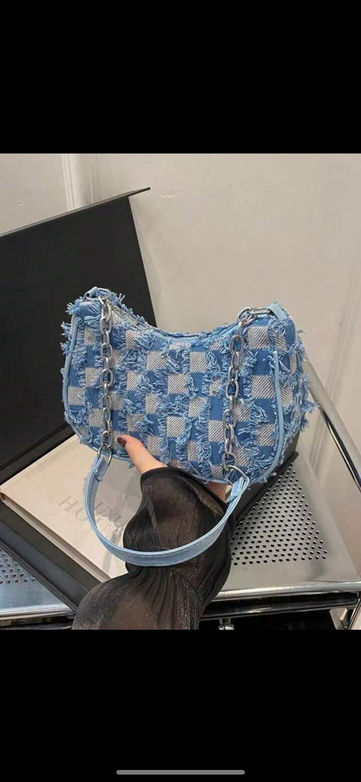 Denim purse