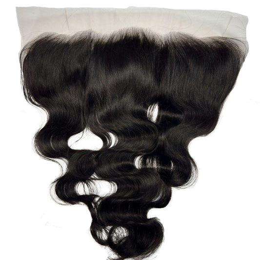 Jet Black Body Wave 13x4 HD Lace Human Hair Frontal