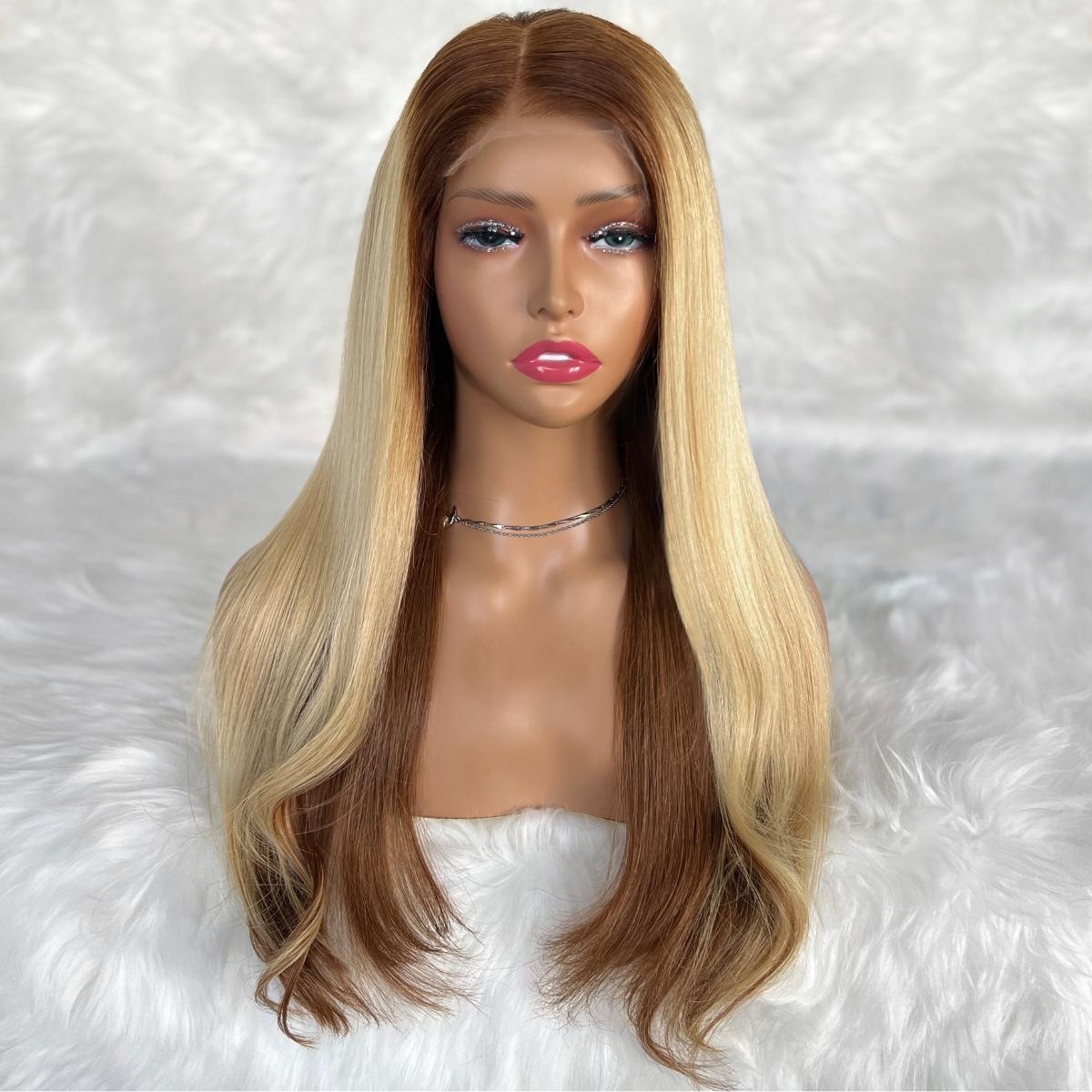 Monique Glueless 5x5 HD Lace Professionally Colored 100% Human Hair Closure Wig