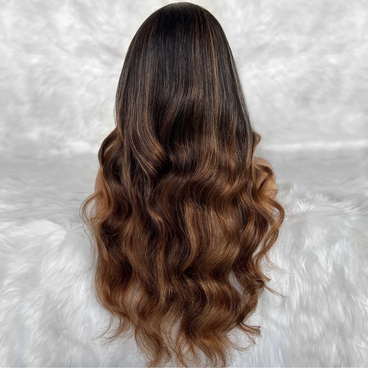 Mystique Glueless 5x5 HD Lace Professionally Colored 100% Human Hair Closure Wig